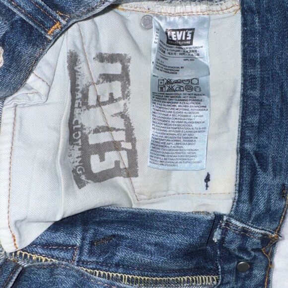 Levi's LVC 50569-0017 Selvedge 505 Big E Jeans Size 26 - Picture 9 of 16